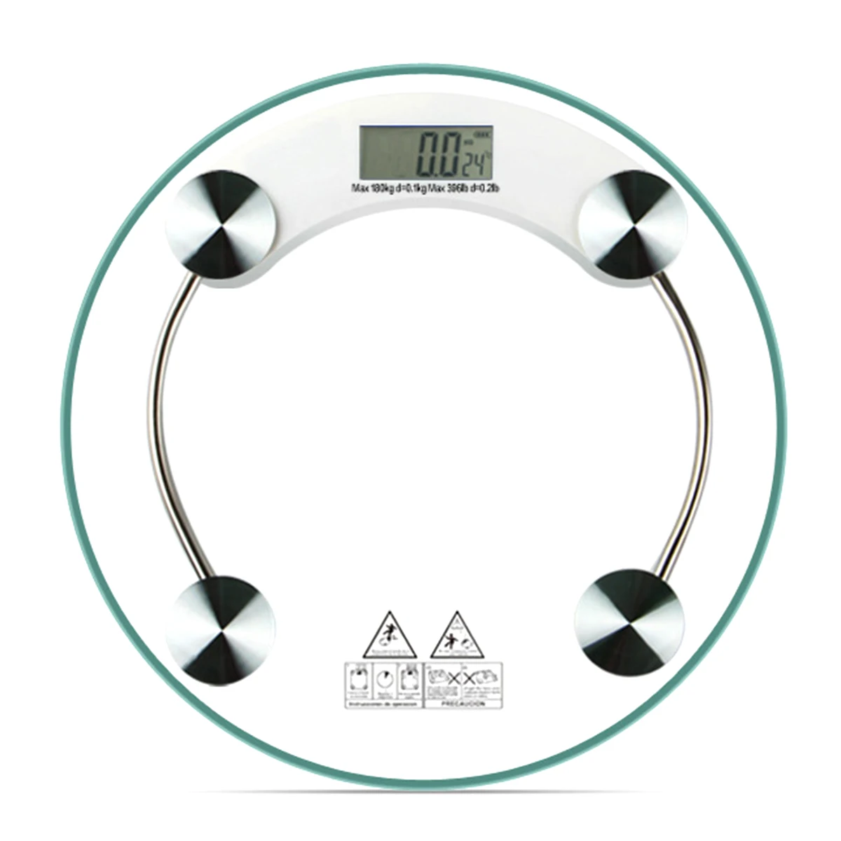 

180KG Bathroom Body Floor Scales Glass Smart Electronic Scales LCD Display Body Weighing Digital Body Weight Scale Measuring