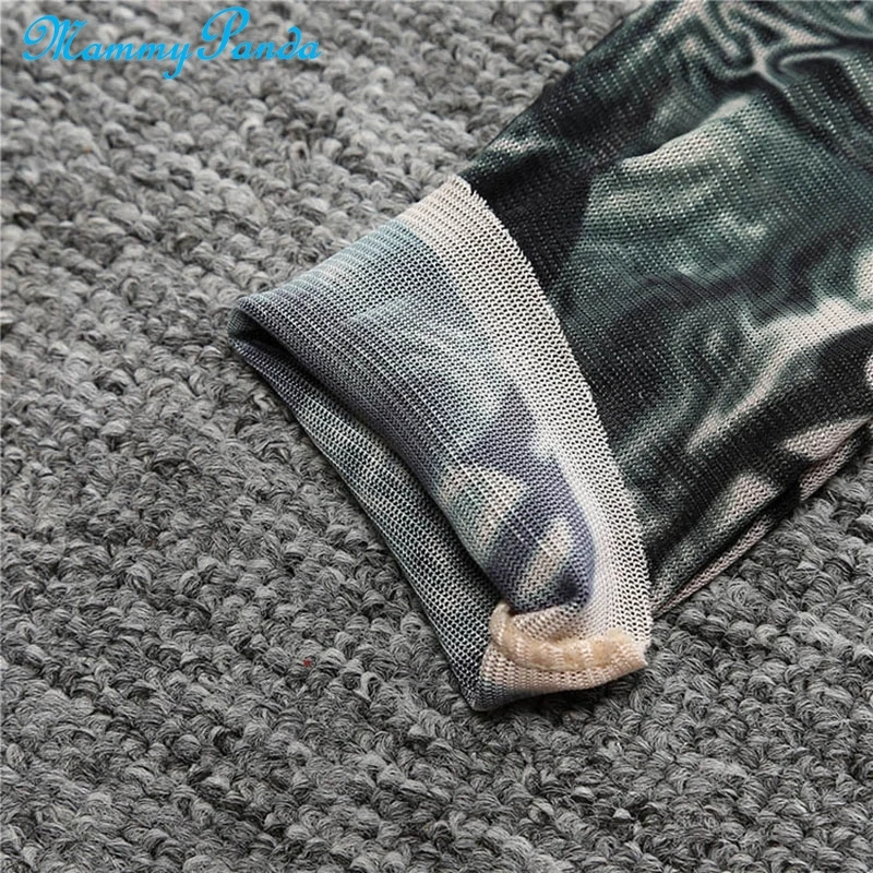 MPANDA/топы с длинными рукавами для мальчиков футболка татуировкой топы маленьких