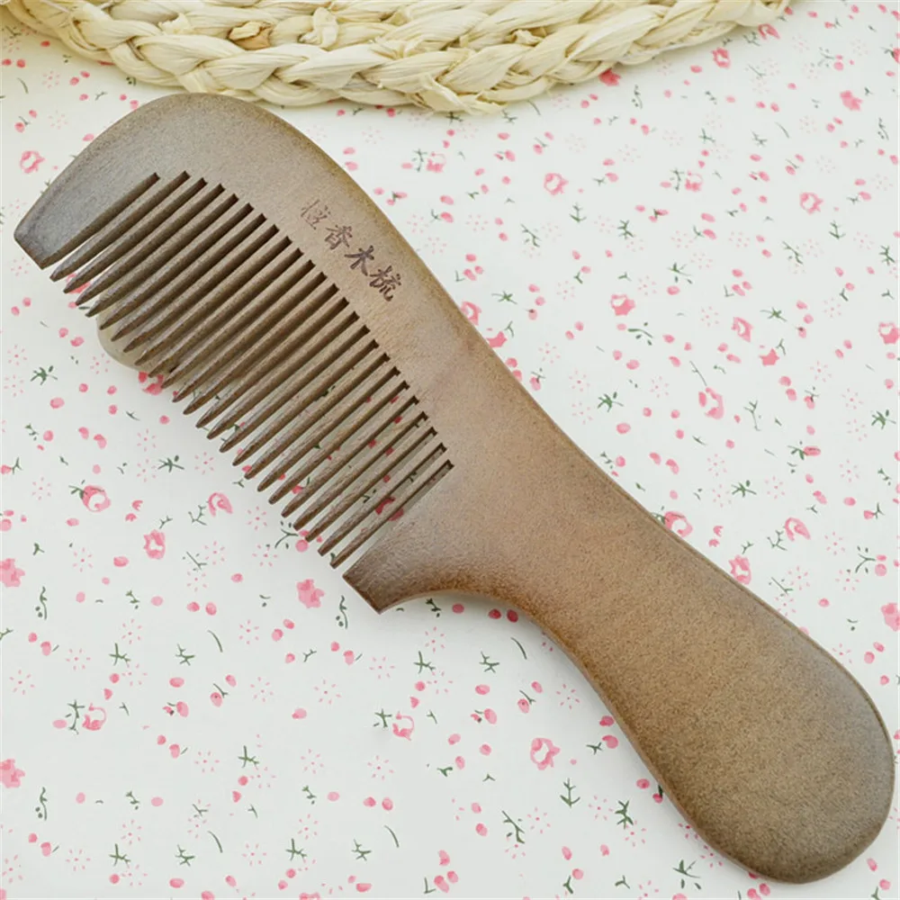 1 шт. антистатические деревянные расчески из сандалового дерева популярная