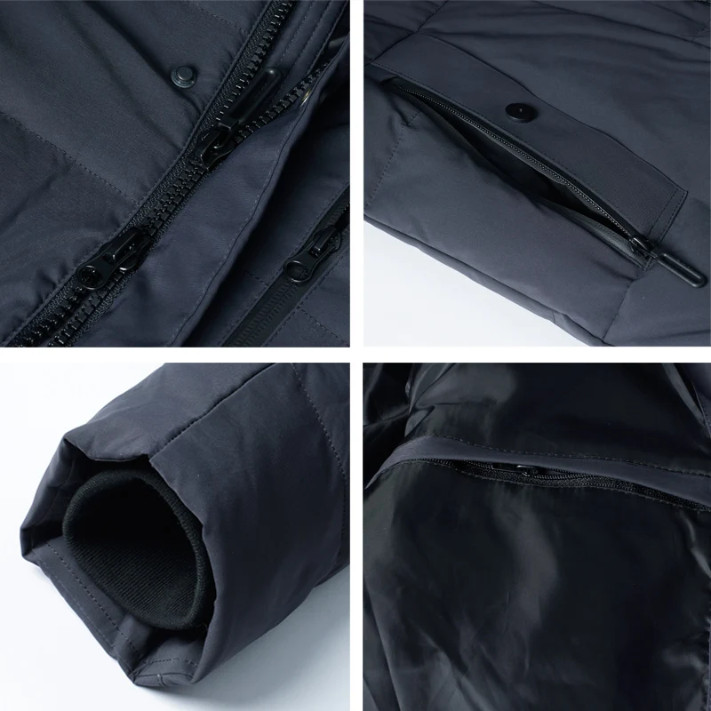 Icebear 2020 winter mens jacket fashion high quality casual male coat down brand apparel MN418826P | Мужская одежда