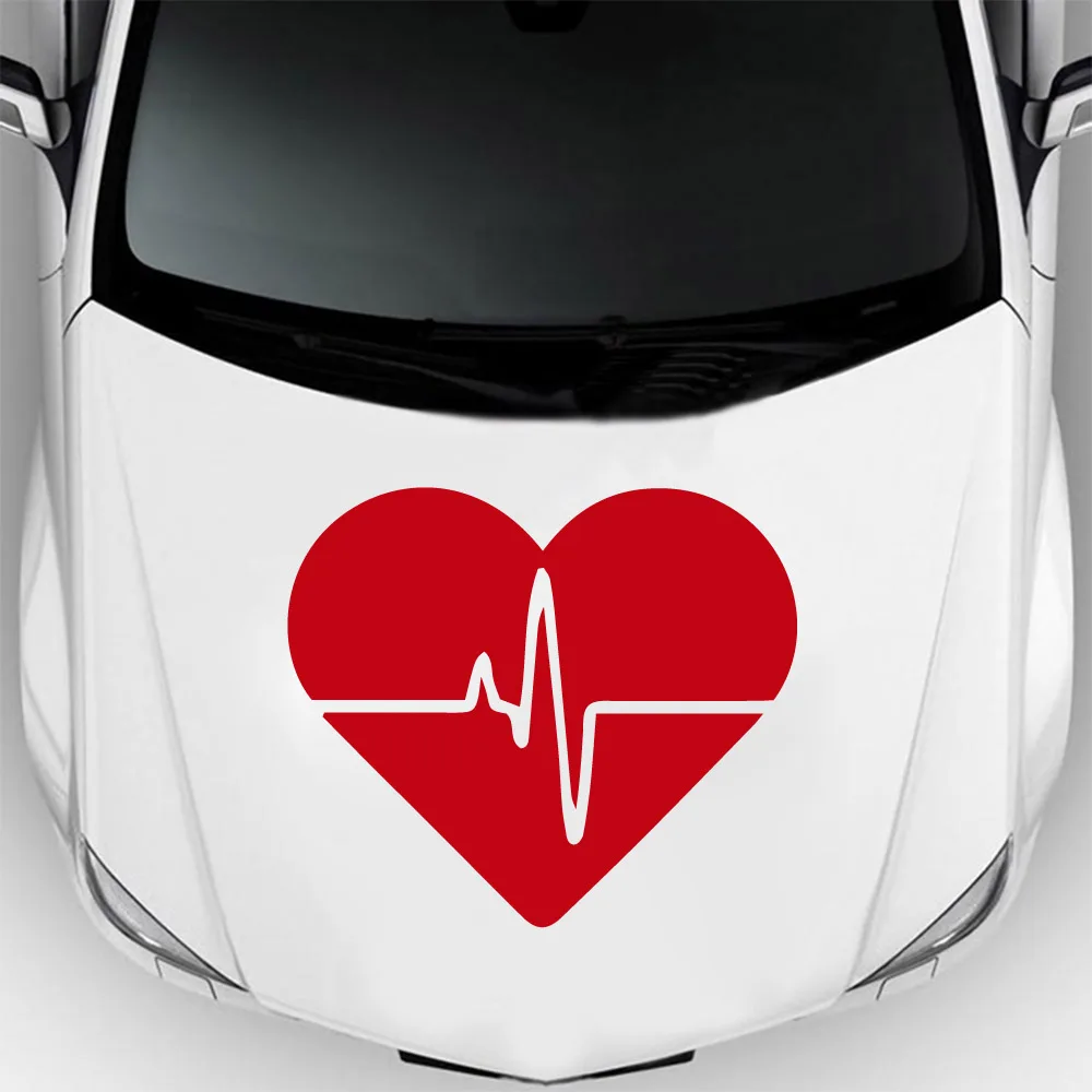 

Creative Heartbeat Auto Sticker Car Stickers Auto Vinyl Car Sticker Car Accessories