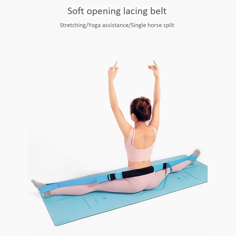

Stretching Leg Strap Yoga Tension Band Word Horse Training Splits Stretch Strap Cross Fork Soft Opening Stretch Strap