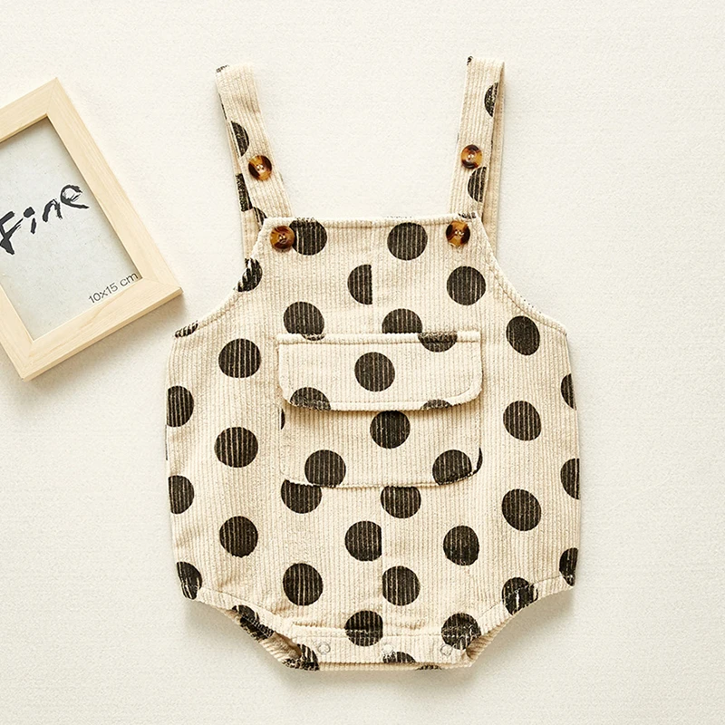 Детский хлопковый комбинезон на возраст 0 2 года|Ромперы| |