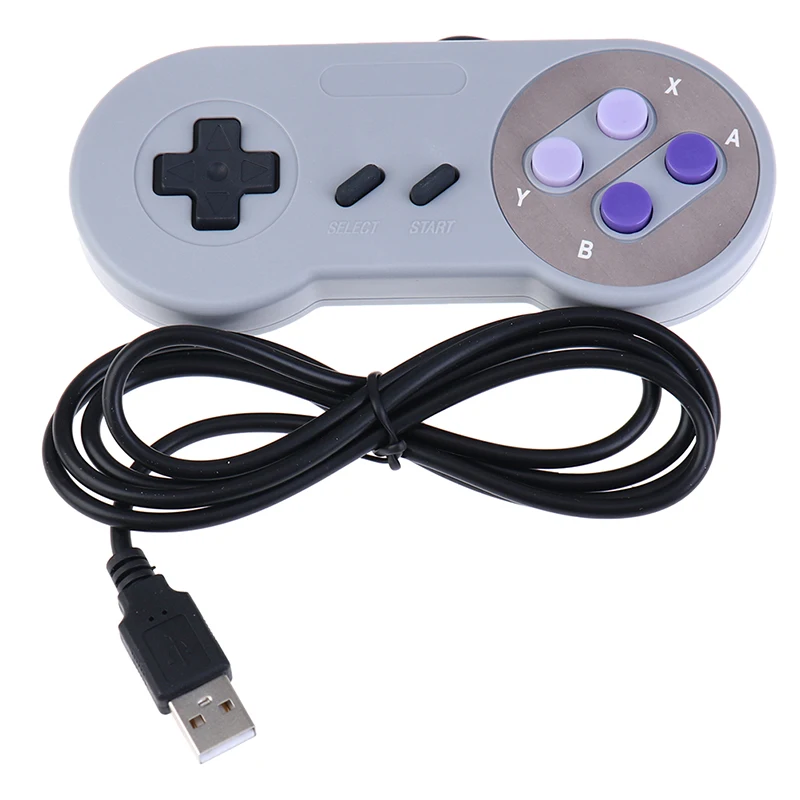 USB Controller Game pad 2pcs Super For SNES Classic Gamepad joystick for raspberry pi | Электроника