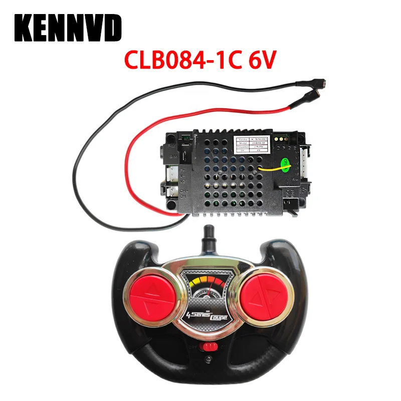 Controlador de receptor de control remoto para coche el&eacute;ctrico para ni&ntilde;os, transmisor CLB de 12V y 6V, 669AR/676AR CHI LOK BO CLB084-4D 4C, 2,4G-4