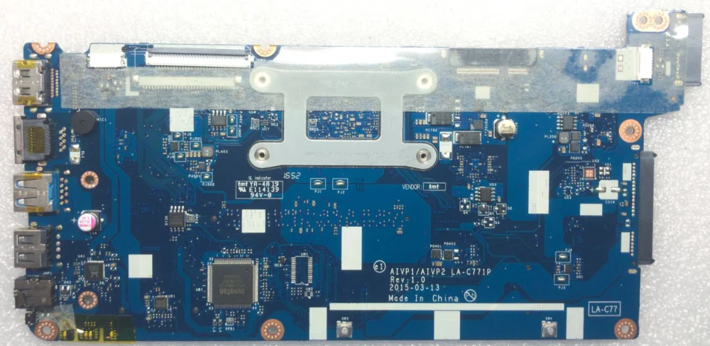 AIVP1/AIVP2 LA-C771P подходит для lenovo B50-10 100-15IBY ноутбук материнская плата cpu N3540(четырехъядерный процессор) DDR3 тестовая работа