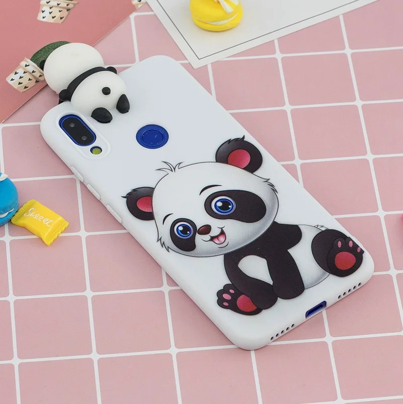 Чехол для Xiaomi Redmi Note 7 чехол с объемными игрушками рисунком панды кота Pro A 7A
