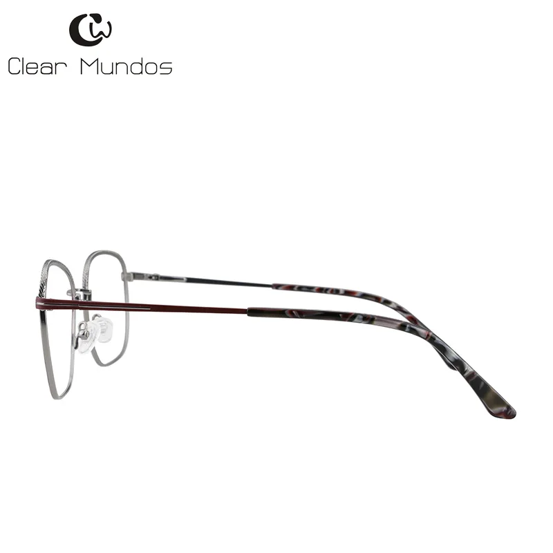 Прозрачные профессиональные квадратные очки MUNDOS ручной работы унисекс из