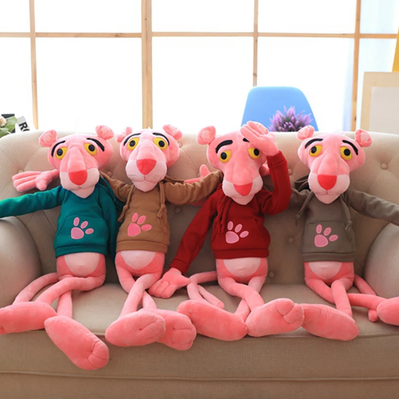 1PC 55-150CM High Quality Big Size Baby Toys Plaything Cute Naughty Pink Panther Plush Stuffed Doll Toy Home Decor Kids Gift | Игрушки и