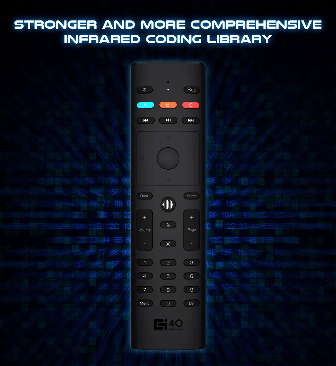 Голосовой пульт дистанционного управления G40S 2 4 ГГц беспроводной микрофон