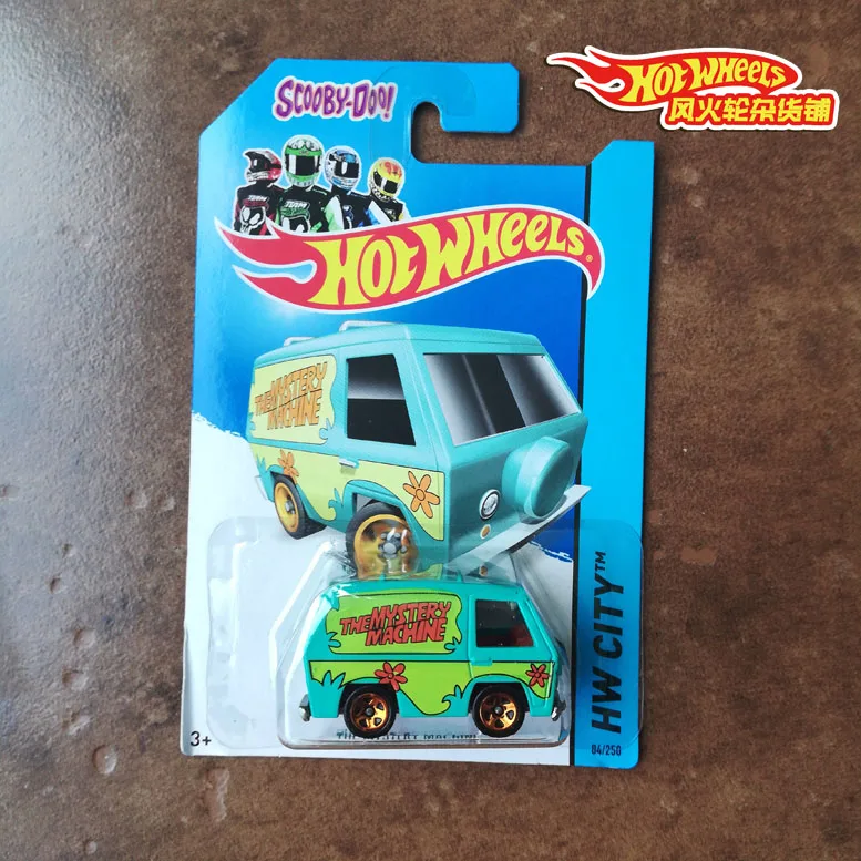 Машинки HOT weels 1/64 модель тачки Скуби-Ду из фильма Тачки тайны коллекционное