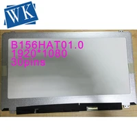 free shipping lcd b156hat01 0 lp156wf5 spa1 nv156fhm a11 15 6 touch screen