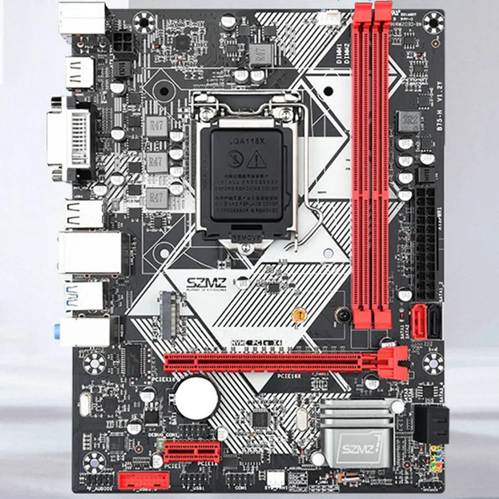 Desktop Mainboard B75-H M-ATX USB3.0 SATA3.0 DDR3 Dual Channel 16G RAM Mermory PCI-E 3.0 16X For LGA 1155 CPU Mainboard