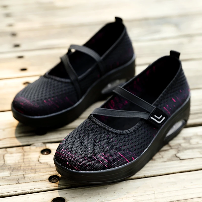 

2020 Women Autumn Flats Woven Shoes Ladies Ballet Flats Loafers Shoes Ladies Slip On Flat Moccasins Shoes Mesh Solid Loafers