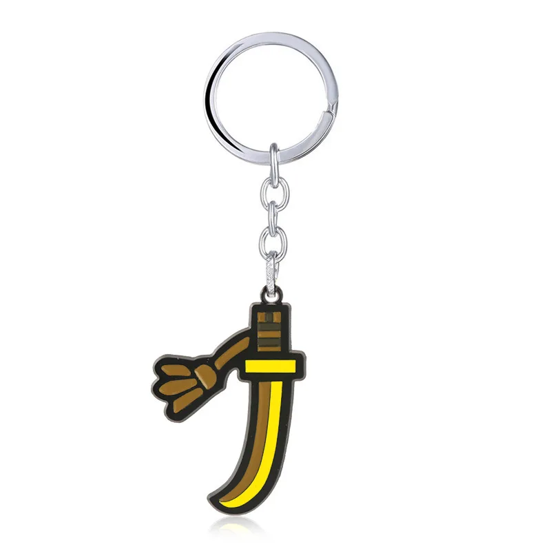 

2020 New Game Monster Hunter World MHW Big Sword Bow Too Knife key Chain Pendant Ppendant Necklace Accessories Pendant Kid Gift