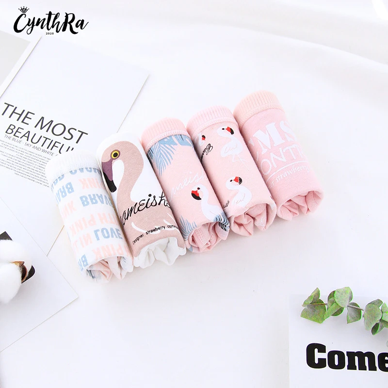 Женское нижнее белье CYNTHR милые женские брюки внутреннее женское бесплатная