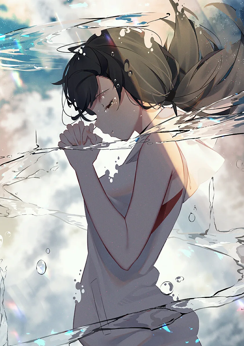 Makoto Shinkai японское аниме фильм выветривание с вами покрытый плакат и печать белая бумага картина Decorativefor домашний декор
