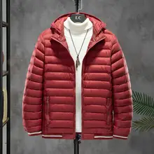 2022 Winter Jacket Men Padded Parka Thick Coat Outwear Warm Male Overcoat Waterproof Clothes