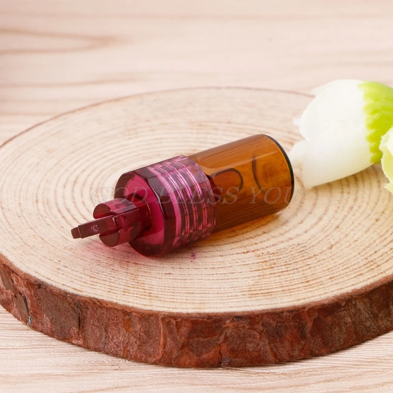 5 шт. 36 мм акриловый флакон небольшого размера стеклянный с ложкой Прямая