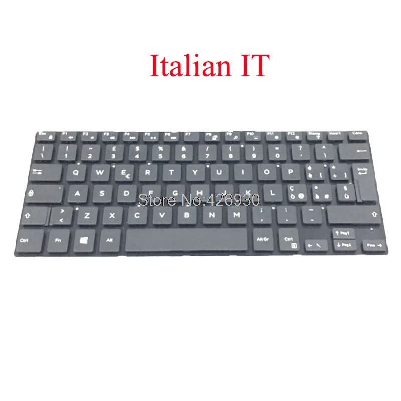 

Laptop Backlit IT Keyboard For DELL For Inspiron 5368 5378 7375 7460 5568 7560 7569 7572 5370 7370 7373 7573 Italian black new