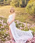 Hirigin беременности и родам Подставки для фотографий платье макси для беременных кружевное платье для беременных фантазии съемки фото летнее платье для беременных