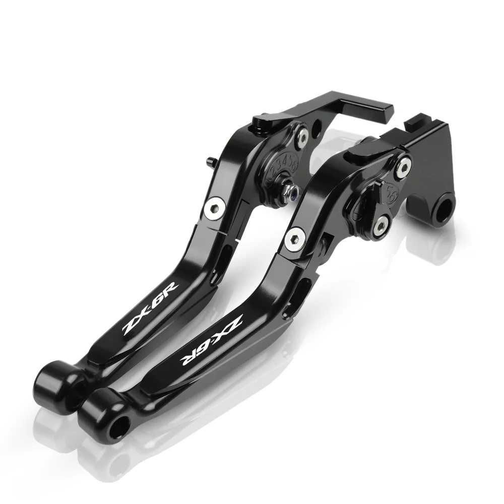 Регулируемые складные рычаги тормоза для Kawasaki ZX6R 2000 2001 2002 2003 2004 | Автомобили и