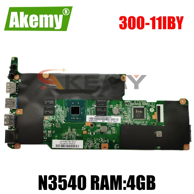 

Материнская плата Akemy для ноутбука Lenovo Flex 3-1120 Yoga 300-11IBY, материнская плата 80LX 80M0 CPU:N3710 RAM:4GB
