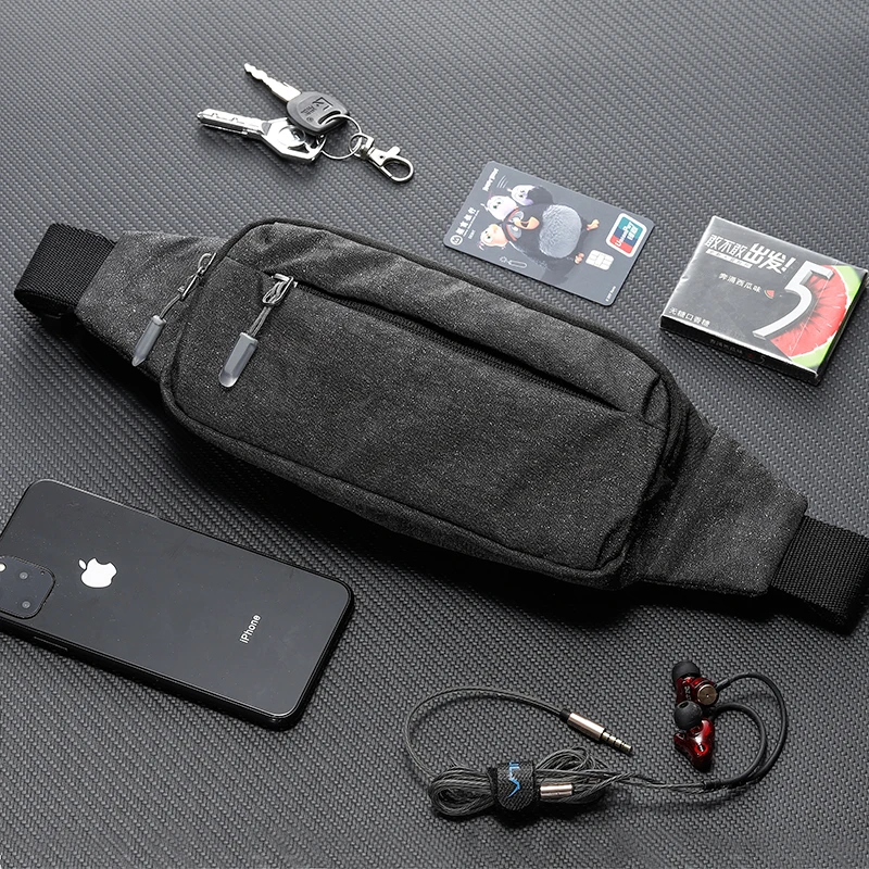 Sports Running mobile phone waist bagunisex multifunctional outdoor equipment waterproof invisible ultra-thin mini belt bag | Спорт и