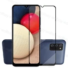 Полное клеевое стекло для Samsung Galaxy A02S, защитная пленка для экрана Samsung A02S, A12, A42, S20FE, S21 Plus, закаленное стекло для Samsung A02S