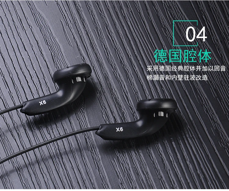 Новинка YINCROW X6 наушники-вкладыши 3,5 мм с плоской головкой био-целлюлоза HiFi профессиональные наушники без микрофона для iphone