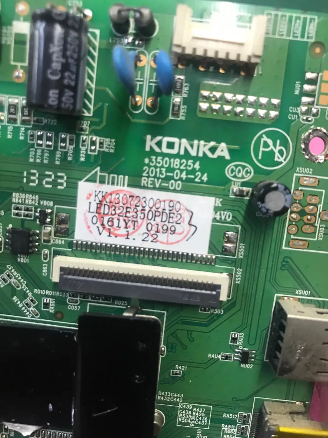 

Original Kangjia 32M3500PDE motherboard 35018111 35018254 screen 161YT good LED32E350PDE