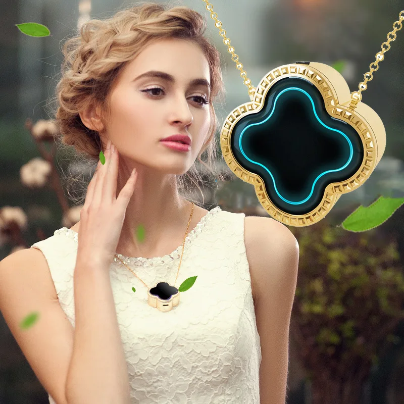 

Clover anion air purifier portable neck hanging oxygen bar PM2.5 formaldehyde removal of second-hand smoke