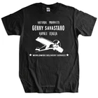 Футболка мужская хлопковая унисекс, люксовая рубашка с принтом Гени савастано, мафия, черепаха, италии
