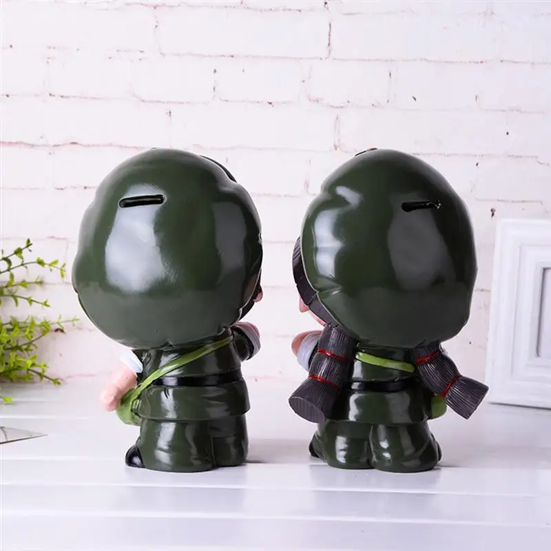 Милая кукольная Копилка из смолы для мальчиков банка денег креативный контейнер