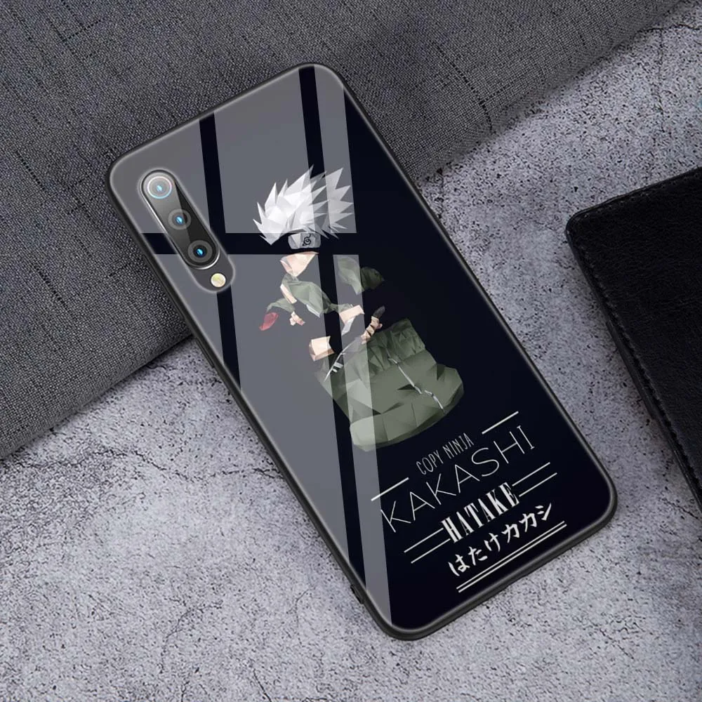 TG10 Lavaza Hokage Наруто Какаши Япония Аниме закаленное стекло мягкий чехол для Xiaomi Redmi Note 5 6 7 Pro mi A1 A2 8 Lite 9 F1 TPU чехол - Цвет: TG10