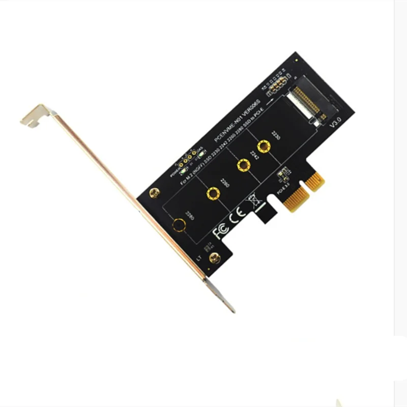 Адаптер для жесткого диска PCI E в M.2 NVME карточка SSD картридер 1X Тестовая карта