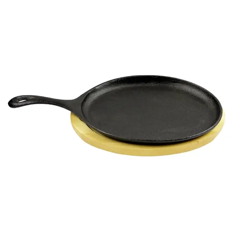 Антипригарная сковорода из чугуна 1 комплект круглое приготовление блинов для
