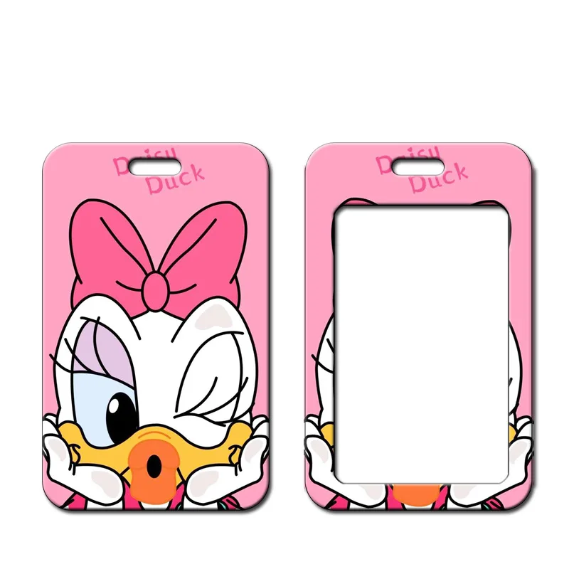 Горячая Disney Микки и Минни Маус мультфильм ПВХ карты студент Дамбо Дейзи висит шеи