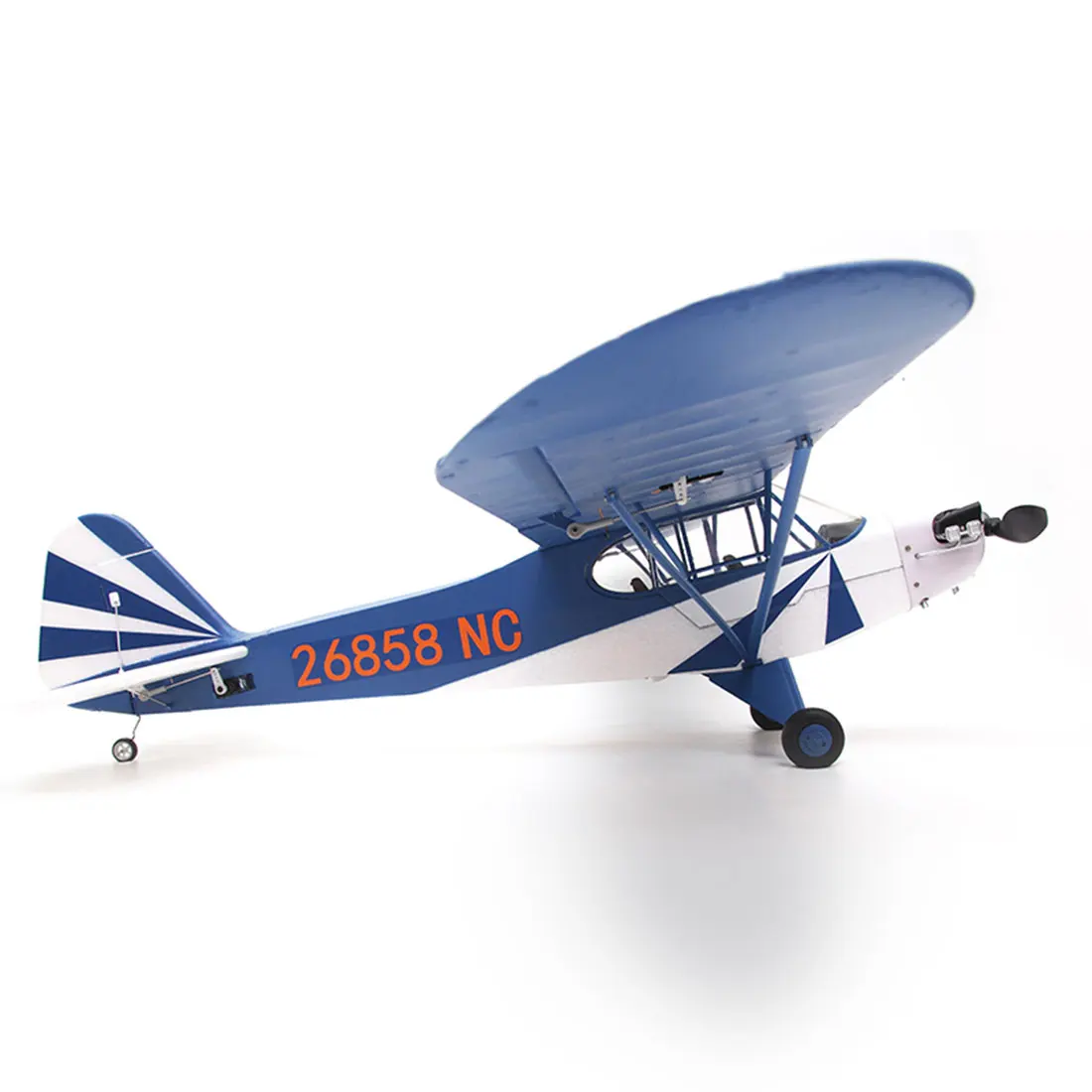 

Arrows Hobby 1100mm J3 Cub RC Airplane Model Assembly Upper Single Wing Fixed-Wing Aircraft Remote Control Toys - PNP Version
