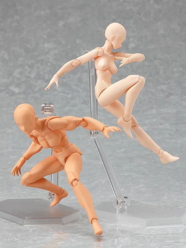 Аниме He She Figma Подвижные модели тела куклы человеческого ПВХ фигурка модель