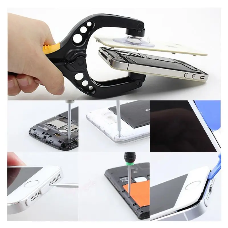 22в1 телефон ЖК-экран инструмент для открытия плоскогубцы присоска Pry Spudger Набор