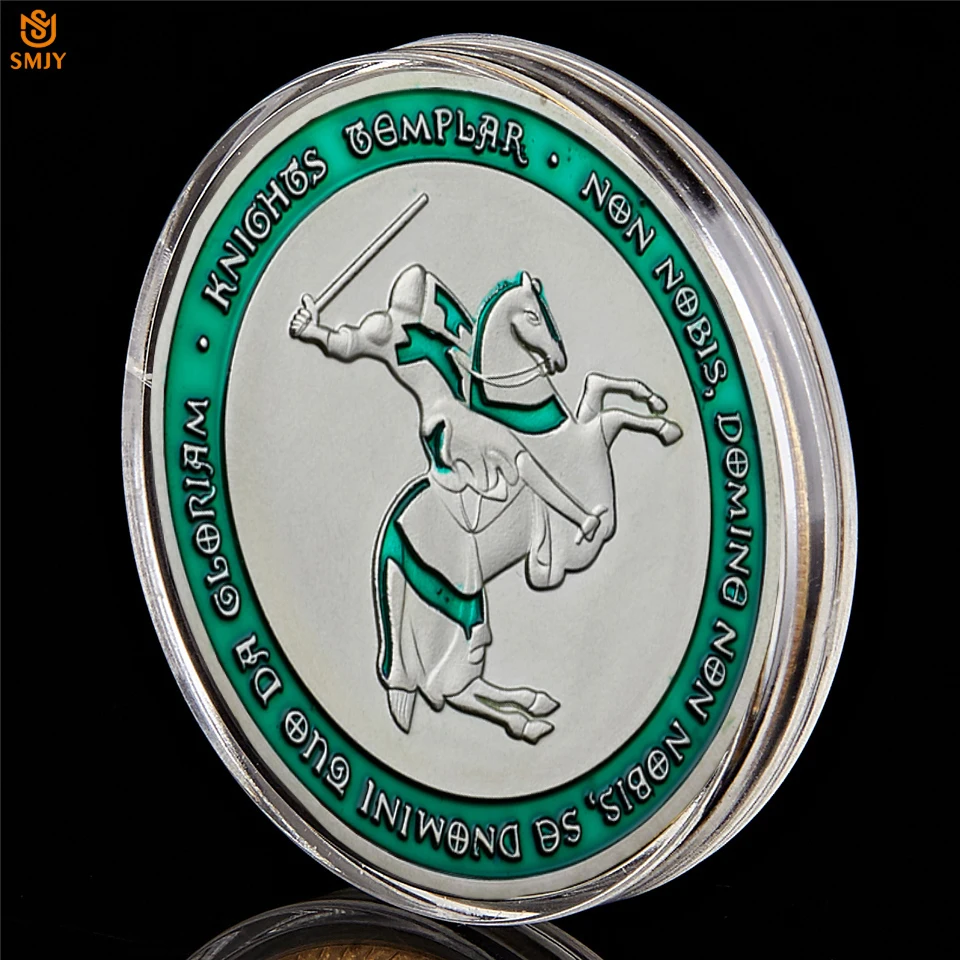 5 шт. серебряные сувенирные монеты в виде креста | Дом и сад