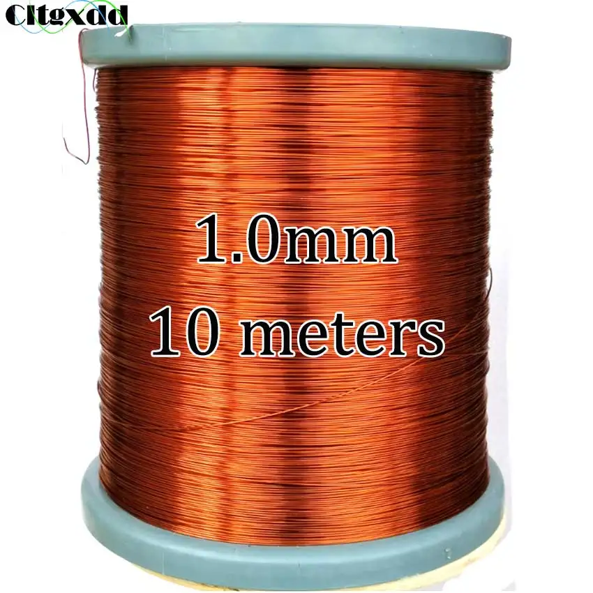 

Cltgxdd 1.0mm 100 Meters Polyester Enamelled Wire , Enamelled Round Copper Wire QZ-2-130 Sold by The Meter