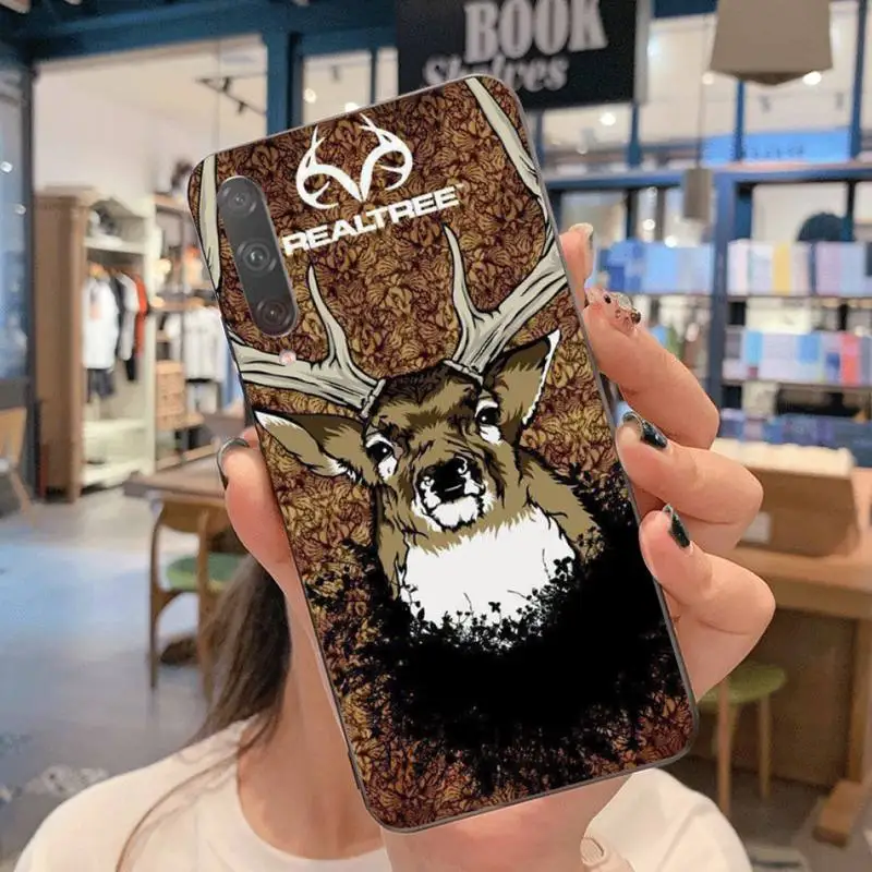 CUTEWANAN Американский Камуфляжный Бренд REALTREE Мягкий силиконовый чехол для телефона