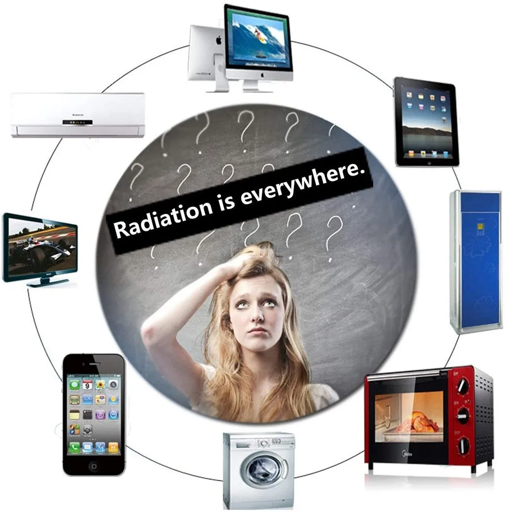 6 шт Quantum щит Стикеры мобильный телефон для сотовый анти-Радиационная защита от