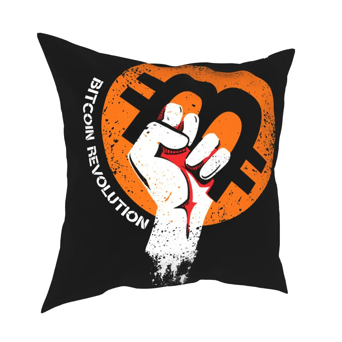 

Наволочка с логотипом криптовалюты, Декор, криптовалюты, подушки BTC, наволочка для дивана, двусторонняя печать