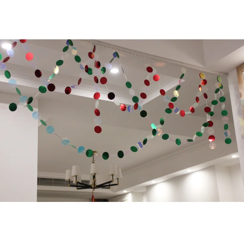 10 метров яркие блестящие шнурки модные украшения для дома праздничные Свадебные