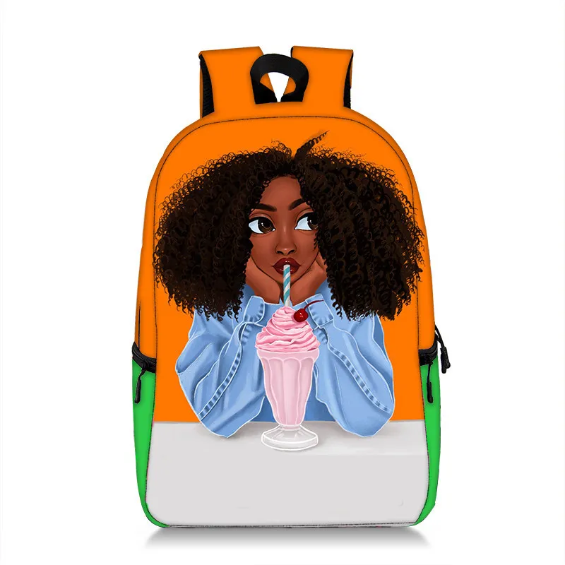 Милый рюкзак с принтом для девочек-подростков коричневые школьные ранцы рюкзаки