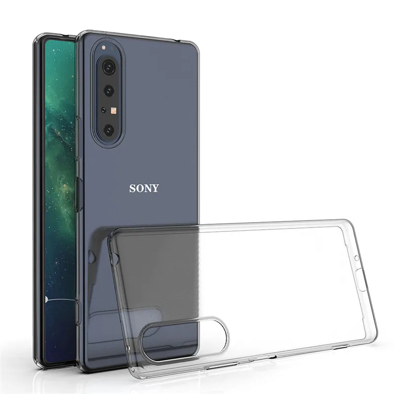 Мягкий прозрачный силиконовый чехол для Sony Xperia XA2 Ultra XZ Premium XZ1 XZ2 Compact XZ3 Z1 Z2 Z3 Plus Z4 Z5