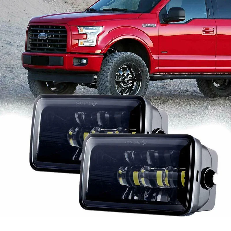 2 шт. вспомогательная лампа для 2015 2016 2017 2018 Ford F150 проектор светодиодный